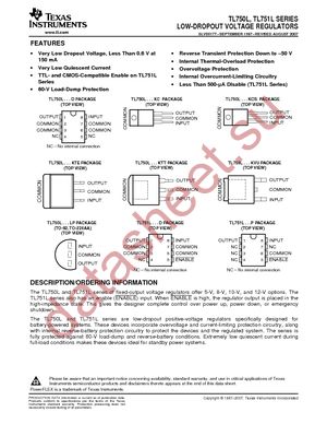 TL750L12CLP datasheet  